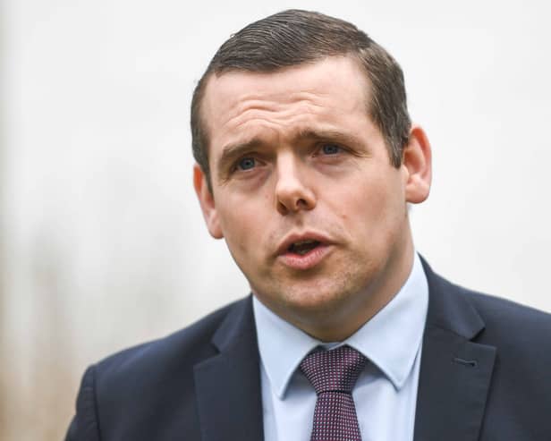 Scottish Tory leader Douglas Ross has been branded a "pantomime villain" after he criticised a library in his constituency for hosting a drag queen 'storytime' event. (Credit: Getty Images)