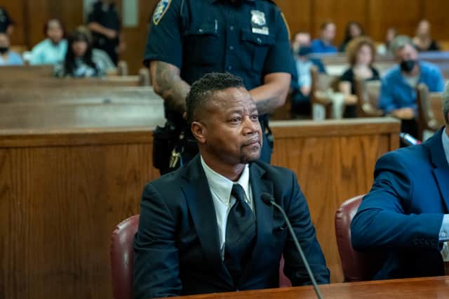 Cuba Gooding Jr has settled a lawsuit in which he was accused of raping a woman in 2013. (Credit: Getty Images)