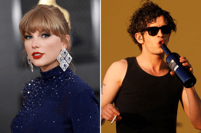 The reason is not known why Taylor Swift and Matt Healy have gone their separate ways - Credit: Getty
