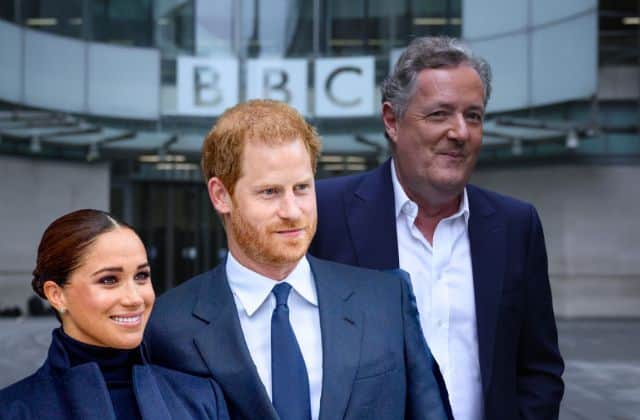 Piers Morgan's turbulent relationship with Meghan Markle and Prince Harry (Pic:Getty)