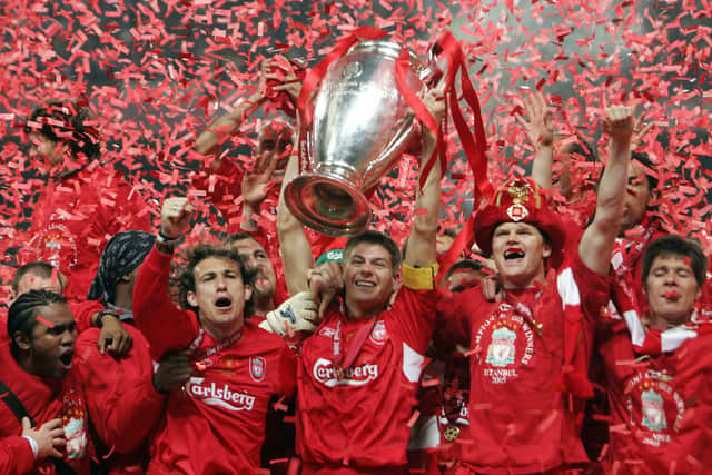 Liverpool's comeback against AC Milan is viewed as one of the greatest in Champions League final history. (Getty Images