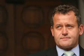 LONDON - JANUARY 14:  Paul Burrell, the former butler of Princess Diana, poses for the press outside the High Court on January 14, 2007 in London, England. Burrell is due to give evidence today at the Diana inquest.  (Photo by Daniel Berehulak/Getty Images)