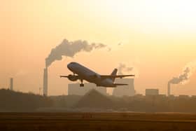 Passengers face worse turbulence and longer flights ‘due to climate change’. (Photo: AFP via Getty Images) 