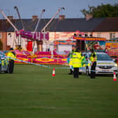 The teenager was airlifted to hospital after suffering multiple stab wounds (Photo: Daniel Jae Webb / SWNS)
