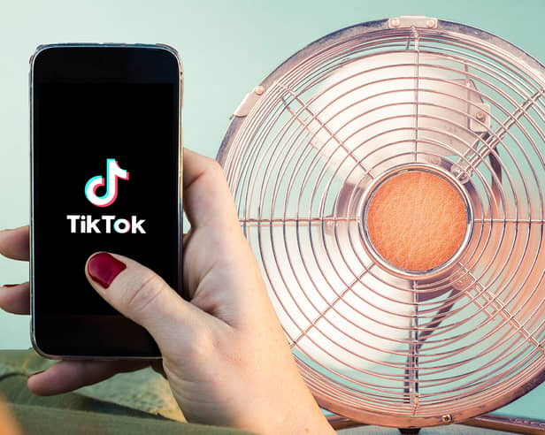 TikTok fan hack claims to help you stay cool when it's warm but experts warn it is 'unsafe' and may be dangerous.