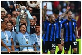 The wives and girlfriends of Manchester City and Inter Milan will be there to support them at the Champions League Final. Photographs by Getty