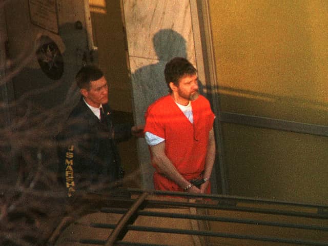 The unabomber has died in prison aged 81. Picture: BOB GALBRAITH/AFP via Getty Images