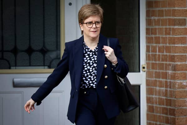 Former first minister Nicola Sturgeon. Picture: PA