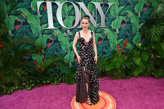 US actress Rachel Brosnahan arrives for the 76th Tony Awards at the United Palace in New York City on June 11, 2023. (Photo by ANGELA WEISS / AFP) (Photo by ANGELA WEISS/AFP via Getty Images)