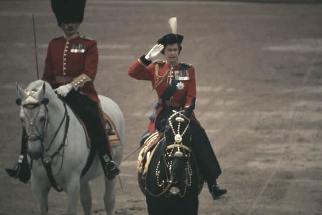 Queen Elizabeth rode in the procession for nearly 20 years of her 70-year reign (Pic:Getty)