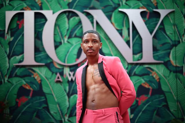 Myles Frost attends The 76th Annual Tony Awards at United Palace Theater on June 11, 2023 in New York City. (Photo by Dimitrios Kambouris/Getty Images for Tony Awards Productions)