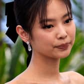 South Korean singer and actress Jennie Kim poses during a photocall for the film "The Idol" at the 76th edition of the Cannes Film Festival in Cannes, southern France, on May 23, 2023. (Photo by Valery HACHE / AFP) (Photo by VALERY HACHE/AFP via Getty Images)