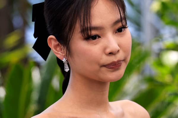South Korean singer and actress Jennie Kim poses during a photocall for the film "The Idol" at the 76th edition of the Cannes Film Festival in Cannes, southern France, on May 23, 2023. (Photo by Valery HACHE / AFP) (Photo by VALERY HACHE/AFP via Getty Images)