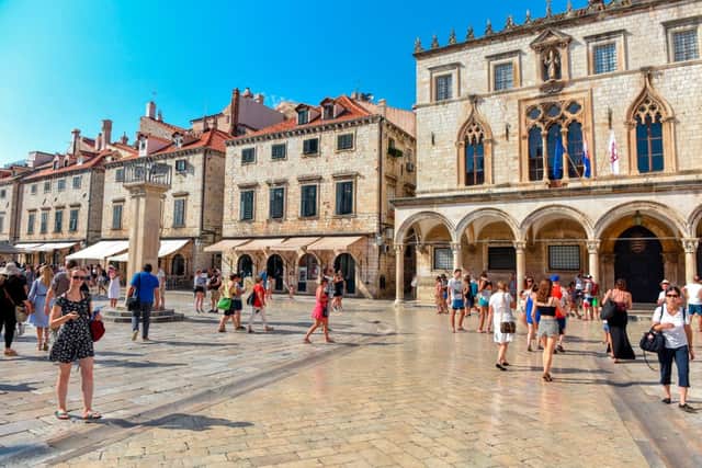 Dubrovnik has rules in place that bans visitors from walking through the old city shirtless or in swimwear (Photo: Getty Images)