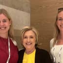 Hillary Clinton endorsed Female Invest after meeting some of the co-founders in Abu Dhabi for a Forbes summit and asked for a copy of their book, 'Girls Just Wanna Have Funds' (Pic:Female Invest)