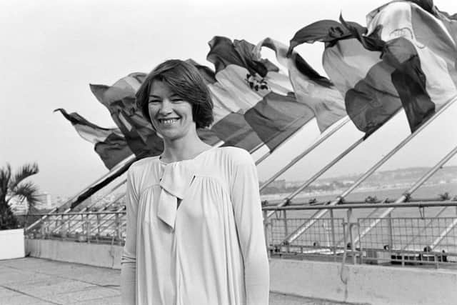Glenda Jackson at the Cannes Film Festival. (Photo by AFP via Getty Images)