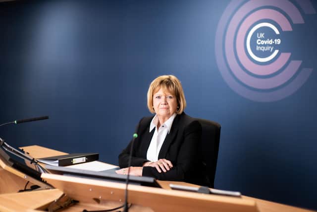 Covid inquiry chair Baroness Hallett opened the public hearings last week 