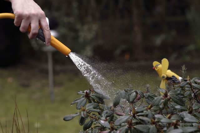 Hosepipe ban set for parts of UK as 30C highs leave little water. (Photo: Getty Images) 