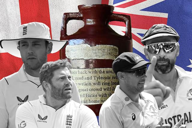 The Ashes urn: England vs Australia trophy 
