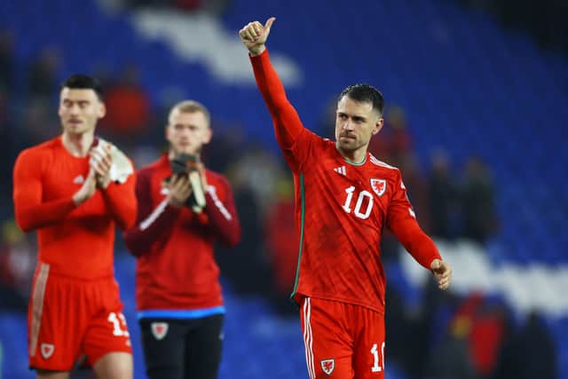 Aaron Ramsey captains Wales against Latvia in UEFA Euros qualifying match