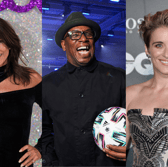 [L-R] Davina McCall, Ian Wright and Vicky McClure have all been honoured in the 2023 King's Birthday Honours list (Credit: Getty Images)