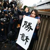 The case of Shiori Ito in 2019 highlighted restrictions on Japan's approach to criminal convictions for sex crimes, with laws now overhauled. (Credit: AFP via Getty Images)