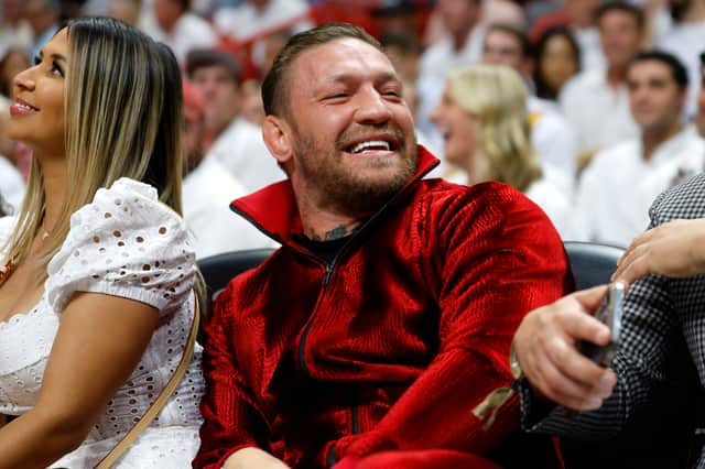 UFC star Conor McGregor denies the allegations of sexual assault at an NBA Finals game on 9 June - Credit: Getty
