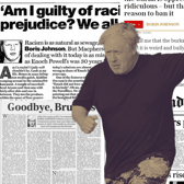 Boris Johnson's communication style was said to be influenced by his earlier writings for a litany of newspapers (Credit: Getty Images/The Telegraph/The Spectator)