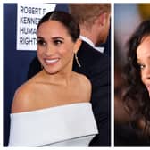 If Meghan Markle signs with Dior, she will be following in the footsteps of the likes of Rihanna, Jennifer Lawrence and Charlize Theron. Photographs by Getty
