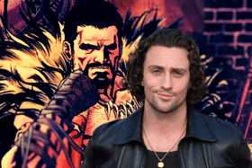 Aaron Taylor-Johnson's new movie, 'Kraven The Hunter,' has just had its first official trailer drop overnight (Credit: Getty Images/Marvel)