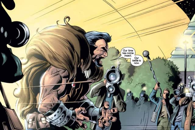Kraven The Hunter, as depicted during his comic book appearances alongside Spider-Man (Credit: Marvel)
