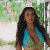 Maya Jama is set to steal the fashion crown once again from the Love Island contestants. Photograph courtesy of ITV