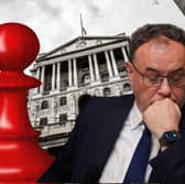 Andrew Bailey and the Bank Of England need to stop treating us like chess pieces (images: PA/Getty Images/ Adobe)