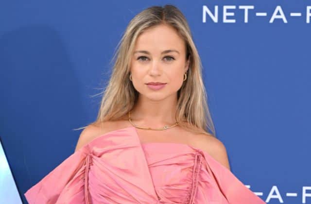 LONDON, ENGLAND - JUNE 21: Lady Amelia Windsor arrives at the V&A 2023 Summer Party at The V&A on June 21, 2023 in London, England. (Photo by Jeff Spicer/Getty Images)