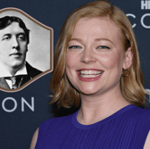 Sarah Snook has been confirmed as the cast member for the one person production of Oscar Wilde's (inset) 'The Picture of Dorian Gray,' playing on the West End in January 2024 (Credit: Getty Images)