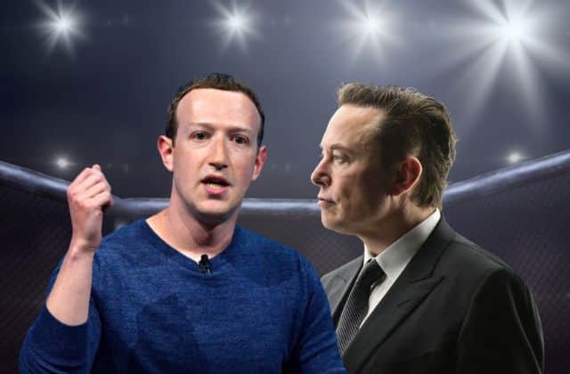 Elon Musk has challenged Mark Zuckerberg to a cage fight in Las Vegas - pick your fighter! (Pic:Getty)
