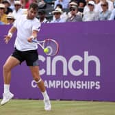 Cameron Norrie at the Queen’s Club Championships 