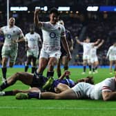 Guy Porter scores for England in 2022 fixture against Japan at Twickenham