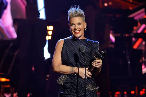 Pink will perform in Hyde Park this weekend (Pic:Getty)