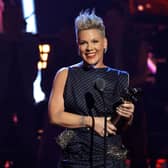 Pink will perform in Hyde Park this weekend (Pic:Getty)