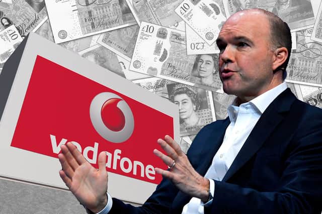 Nick Read used to be Vodafone group CEO. Credit: Getty/Adobe