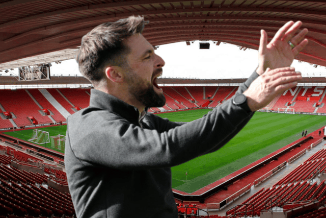 Saints boss Russell Martin and the Norwich City job