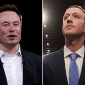 Elon Musk and Mark Zuckerberg are set to square off inside the UFC's Octagon in Las Vegas, Nevada - Credit: Getty