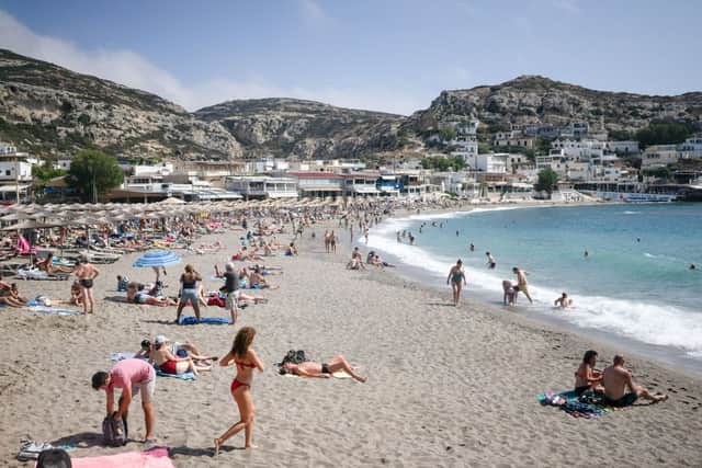 British holidaymakers heading to Greece are urged to be mindful of strict local rules (Photo: Getty Images)