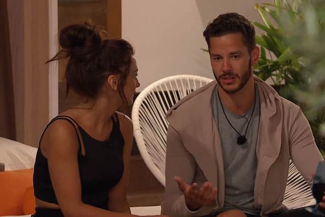Kady McDermott and Scott Thomas dated after meeting in the Love Island villa (Photo: ITV)