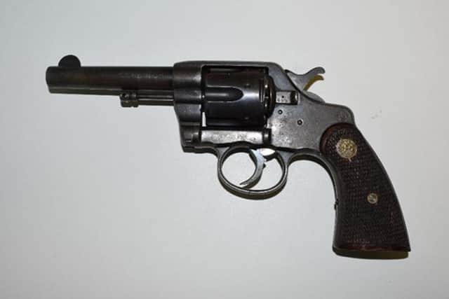 The antique revolver used by Louis De Zoysa to shoot Metropolitan Police officer Matt Ratana in the chest inside a custody block in Croydon (Photo: Metropolitan Police/PA Wire)