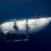 Handout photo issued by OceanGate Expeditions of their submersible vessel named Titan. Credit: OceanGate Expeditions/PA Wire