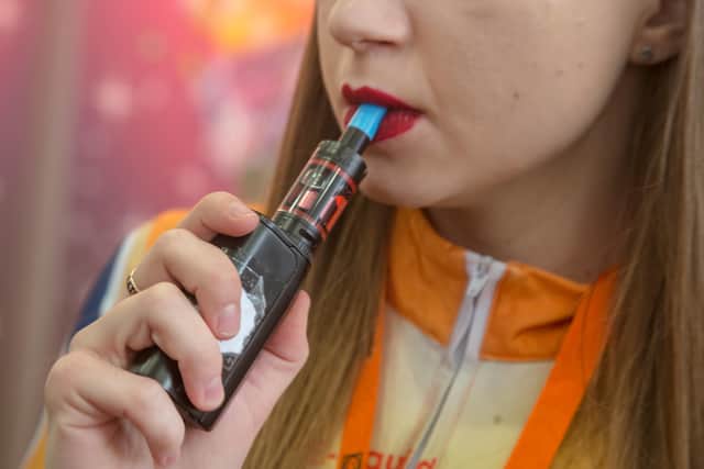 Youth vaping has become a widespread problem in the UK. (Picture: Alamy/PA)
