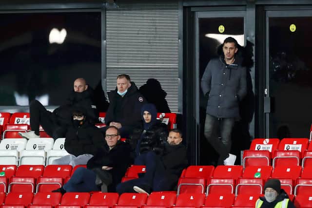 Gary Neville co-owns Salford City. (Getty Images)