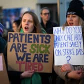 Nurses have joined other healthcare workers in taking industrial action this year. (Picture: Getty Images)